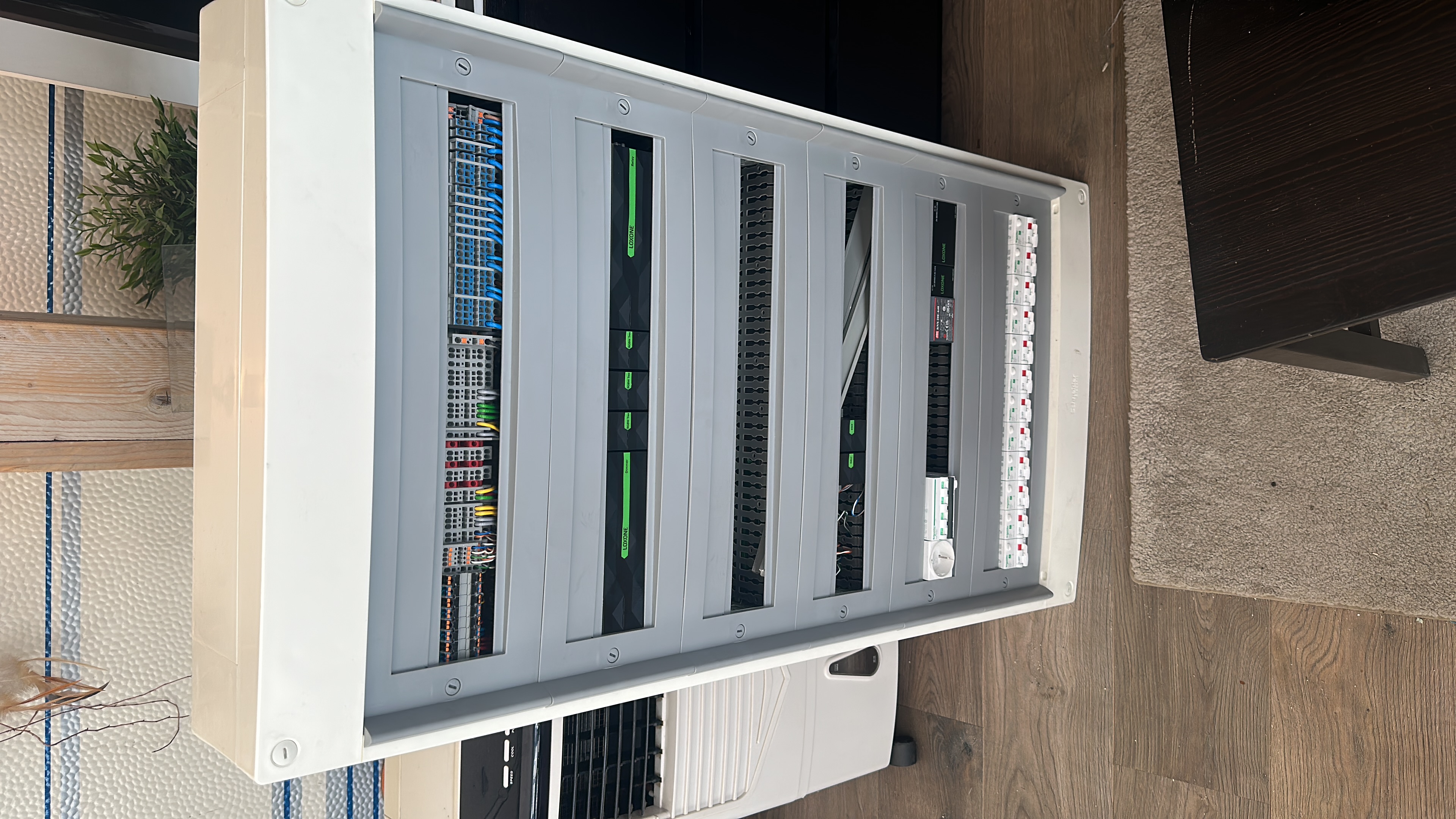 Slim opgebouwde meterkast met automatisering